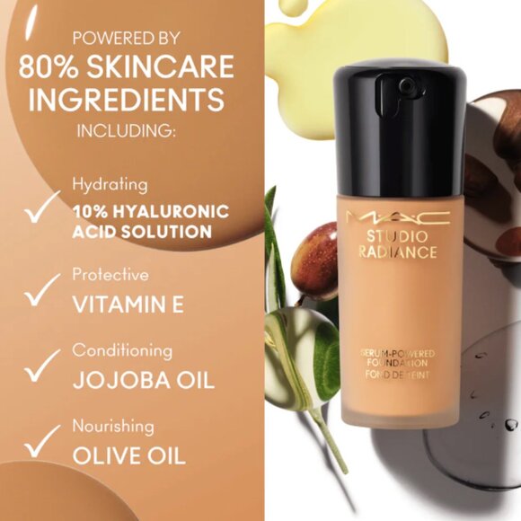 MAC Studio Radiance Serum-Powered Foundation Shade NW11 NEW - Picture 3 of 8